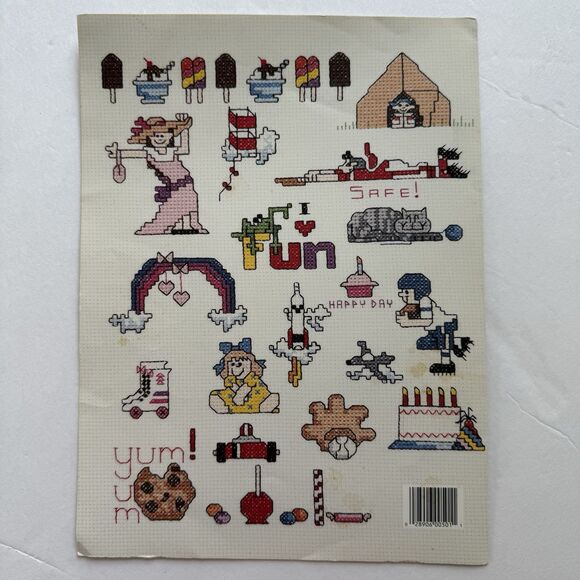 Leisure Arts “For Kids Only” Mini Series #11 Leaflet 501 Cross Stitch Pattern - Picture 2 of 2